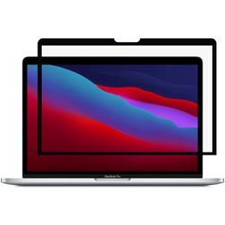 GrizzlyCoat MacBook Pro 13 Zoll (2016-2023) Displayschutz Anti-Glare Schutzfolie - Hüllenfreundlich - Schwarz
