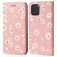 Mobigear Daisies iPhone 12 Pro Max Hülle Klapphülle Geldbörse - Pink