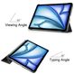 Mobigear Tri-Fold iPad Air 11 Zoll (2024) Hülle Klapphülle - Schwarz