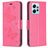 Mobigear Butterfly Xiaomi Redmi Note 12 Klapphülle Portemonnaie - Magenta