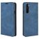 Mobigear Retro Slim OnePlus Nord Klapphülle Portemonnaie - Dunkelblau