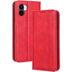 Mobigear Sensation Xiaomi Redmi A1 4G Hülle Klapphülle Geldbörse - Rot