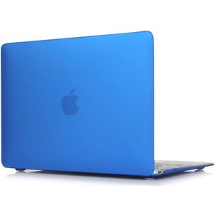 Mobigear Matte MacBook 12 Zoll (2015-2017) Hardcase Hülle MacBook Case - Dunkelblau - Model A1534