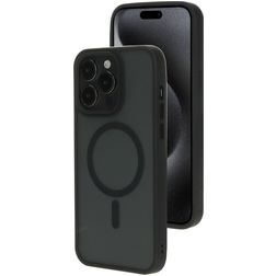 Mobiparts Hardcover iPhone 15 Pro Max MagSafe Hülle Hardcase Backcover - Satin Black