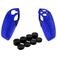 Mobigear Classic Dünn Playstation 5 controller Hülle Flexibles Silikon - Blau