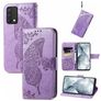 Mobigear Butterfly Realme GT Master Edition Hülle Klapphülle Geldbörse - Lila