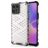Mobigear Honeycomb HONOR X8 Hülle Hardcase Backcover Stoßfest - Weiß
