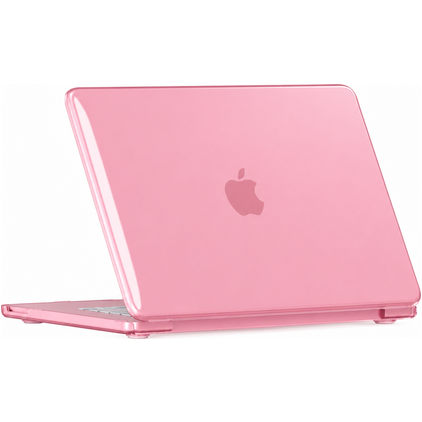 Mobigear Crystal Case MacBook Neo 13 Zoll (2026) Hardcase Hülle MacBook Case - Pink - Model A3404
