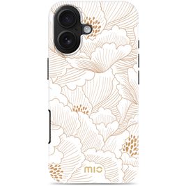 MIO iPhone 17 MagSafe Hülle Hardcase Backcover - White Roses
