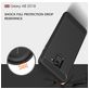 Mobigear Brushed Slim Samsung Galaxy A8 (2018) Hülle Flexibles TPU Backcover - Rot
