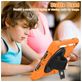 Mobigear SureGrip XGuard iPad 8 (2020) Stoßfeste Hardcase Hülle + Stifthalter + Schulterträger + Ständer - Orange