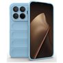 Mobigear Bumpy Xiaomi 15T Pro Hülle Flexibles TPU Backcover - Blau