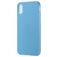 Mobigear Colors iPhone XS Max Hülle Flexibles TPU Backcover - Blau