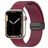 Mobigear Sport Mag Silikon Apple Watch Armband Magnetverschluss - 42/41/40/38 mm - Weinrot