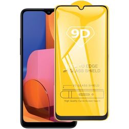 Mobigear Premium Samsung Galaxy A20s Panzerglas Displayschutz - Hüllenfreundlich - Schwarz