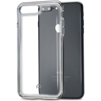 Mobilize Gelly Plus iPhone 7 Plus TPU (flexibel) Backcover - Transparent / Schwarz