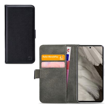 Mobilize Classic Gelly Wallet Google Pixel 7a Klapphülle Portemonnaie - Schwarz