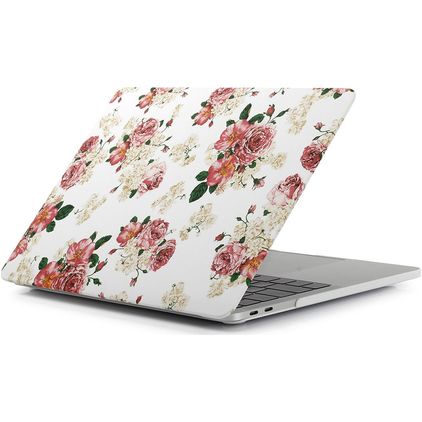 Mobigear Design MacBook Pro 16 Zoll (2021-2026) Hardcase Hülle MacBook Case - Blumen - Model A2485 / A2780 / A2991 / A3186 / A3428 / A3429