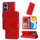 Mobigear Sunflower HONOR X7 Hülle Klapphülle Geldbörse - Rot