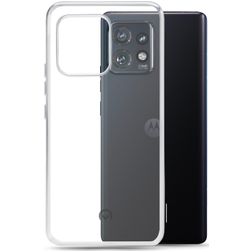 Mobilize Gelly Durchsichtig Motorola Edge 40 Pro Hülle Flexibles TPU Backcover - Transparent