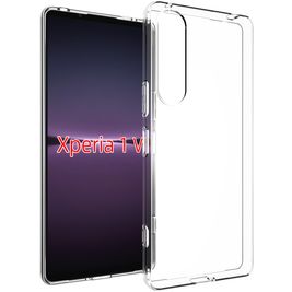 Mobigear Basics Durchsichtig Sony Xperia 1 V Hülle Flexibles TPU Backcover - Transparent
