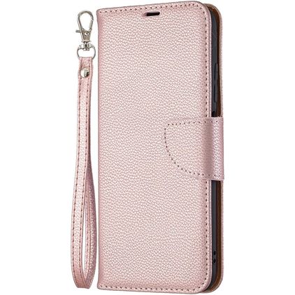 Mobigear Excellent POCO M3 Pro Hülle Klapphülle Geldbörse - Roségold