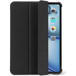 Decoded Textured Slim iPad Air 13 Zoll (2024) Hülle Flexibles Silikon Klapphülle - Charcoal