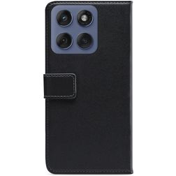 Mobilize Classic Gelly Motorola Edge 60 Fusion Hülle Klapphülle Geldbörse - Schwarz