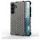 Mobigear Honeycomb Samsung Galaxy S24 Hülle Hardcase Backcover Stoßfest - Schwarz