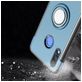 Mobigear Armor Ring Huawei Nova 3 Hülle Hardcase Backcover Stoßfest mit Ringhalter - Blau