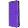 Mobigear Wallet Samsung Galaxy A51 Hülle Klapphülle Geldbörse - Lila