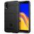 Mobigear Rugged Shield Xiaomi Redmi 9A Hülle Flexibles TPU Backcover Stoßfest - Schwarz