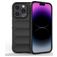 Mobigear Bumpy iPhone 15 Pro Hülle Flexibles TPU Backcover - Schwarz