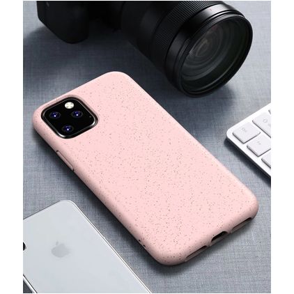 Mobigear Bio iPhone 11 Hülle Umweltfreundliches Backcover - Pink
