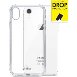 My Style Protective Flex Durchsichtig iPhone XR Hülle Flexibles TPU Backcover Stoßfest - Transparent