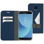 Mobiparts Classic Wallet Samsung Galaxy J7 (2017) Hülle Klapphülle Geldbörse - Blau