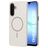 Mobiparts Slim Line Samsung Galaxy A17 MagSafe Hülle Hardcase Backcover - Off White