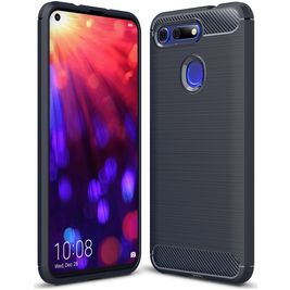 Mobigear Brushed Slim HONOR View 20 Hülle Flexibles TPU Backcover - Blau Mobigear Brushed Slim HONOR View 20 Hülle Flexibles TPU Backcover - Blau