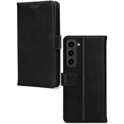 Mobilize Premium Gelly Wallet Samsung Galaxy S23 Hülle Klapphülle Geldbörse - Schwarz