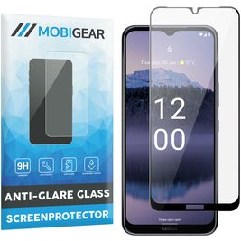 Mobigear Premium Nokia G11 Plus Panzerglas Gehärtetes Glas Displayschutz - Hüllenfreundlich - Schwarz