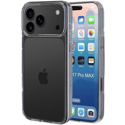 Mobiparts Classic Hardcover Transparent iPhone 17 Pro Max Hardcase Backcover - Transparent
