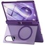 Mobigear Kickstand Samsung Galaxy Z Fold 8 MagSafe Hülle Hardcase Backcover Stoßfest mit Ständer - Lila