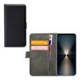 Mobilize Classic Gelly Wallet Sony Xperia 1 VI Hülle Klapphülle Geldbörse - Schwarz
