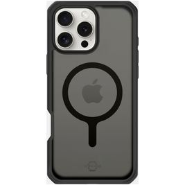 ITSKINS Level 2 HybridMagFrost R iPhone 16 Pro Max MagSafe Hülle Hardcase Backcover Stoßfest - Schwarz