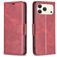 Mobigear Excellent iPhone 17 Pro Max Hülle Klapphülle Geldbörse - Rot