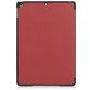 Mobigear Tri-Fold iPad 7 (2019) Hülle Klapphülle - Weinrot