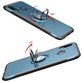 Mobigear Armor Ring HONOR Play Hülle Hardcase Backcover Stoßfest mit Ringhalter - Blau