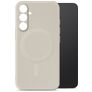 My Style Protective Flex Samsung Galaxy S25 Plus MagSafe Hülle Flexibles TPU Backcover - Antique White