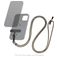 Mobilize Lanyard Universal-Handykette einstellbar - Braun / Blau