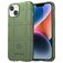Mobigear Rugged Shield iPhone 15 Plus Hülle Flexibles TPU Backcover Stoßfest - Grün